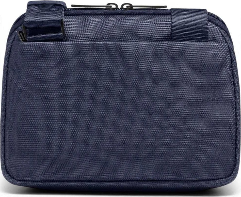 PIQUADRO Piquadro Borsello S143 Unisex Blu in Pelle e Tessuto Orizzontale - 6
