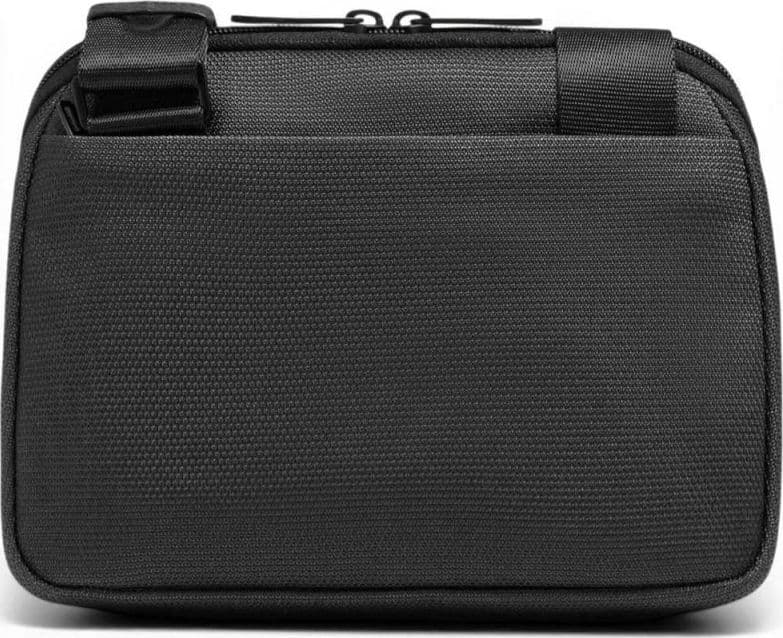 PIQUADRO Piquadro Borsello S143 Unisex Nero in Pelle e Tessuto Orizzontale - 5