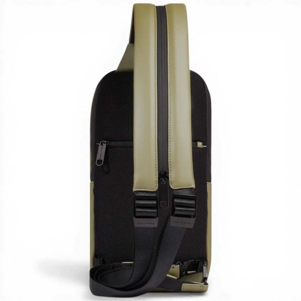 PIQUADRO Piquadro Monospalla C2OW Unisex Verde Water-Resistant con Porta iPad mini - 6