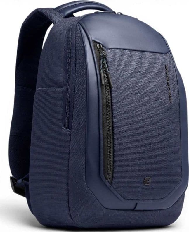PIQUADRO Piquadro Zaino Bagmotic Unisex Blu in Pelle e Tessuto con Porta PC 13'' e iPad - 3
