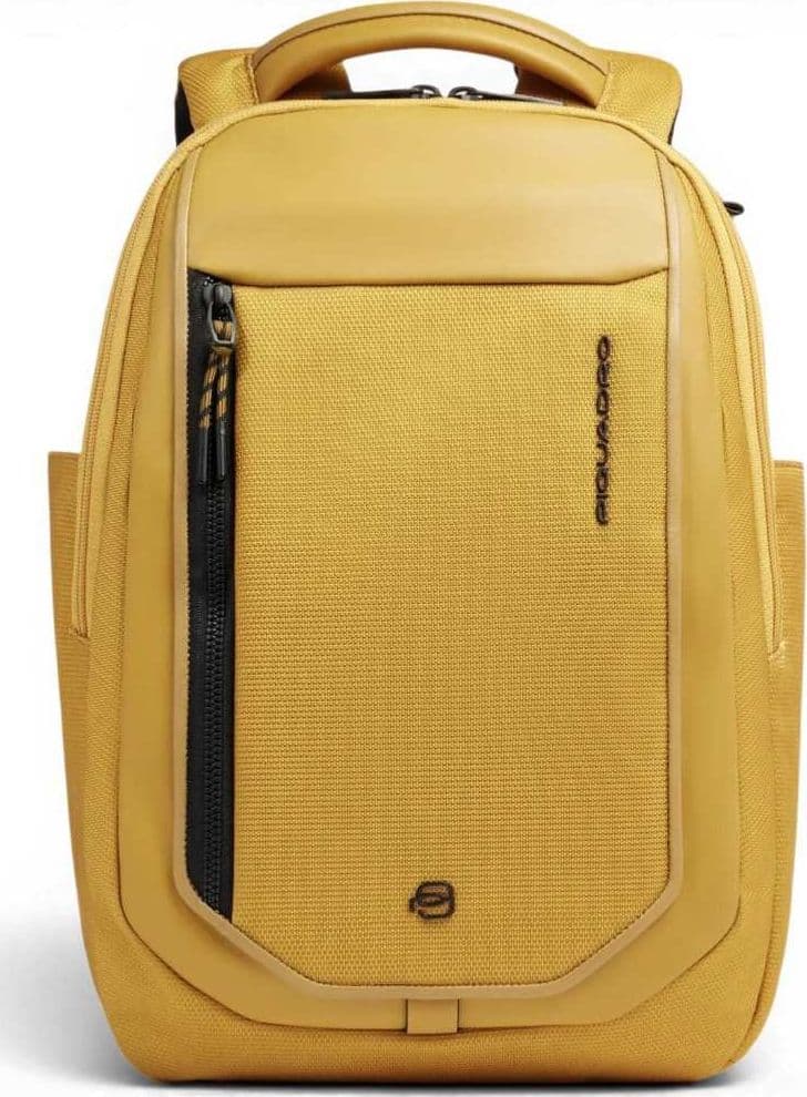 PIQUADRO Piquadro Zaino Bagmotic Unisex Giallo in Pelle e Tessuto con Porta PC 13'' e iPad - 2