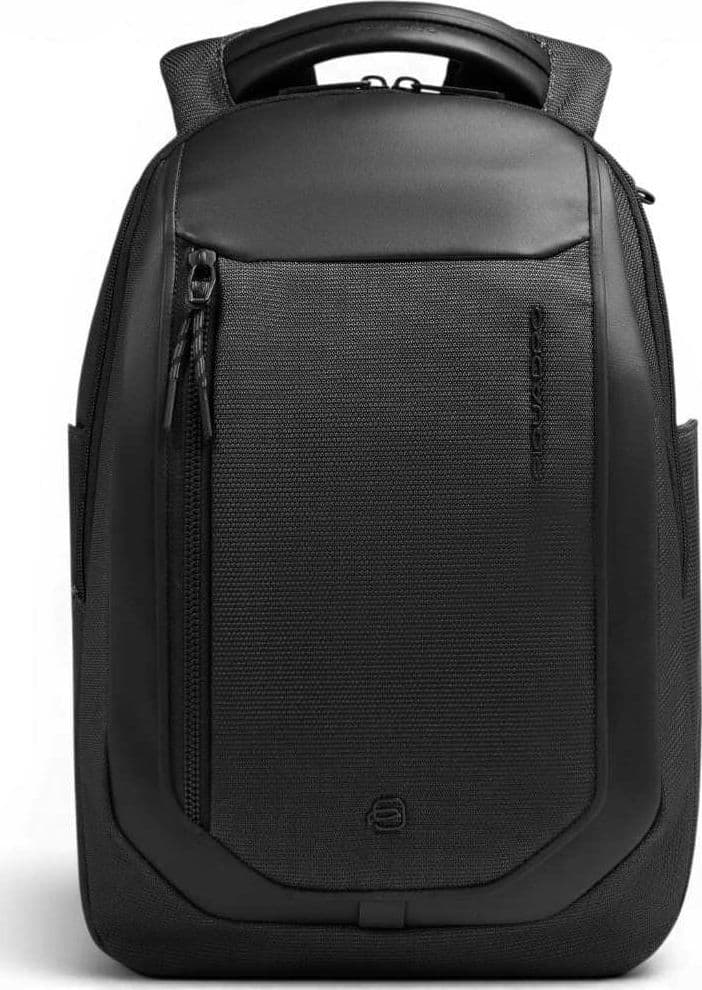 PIQUADRO Piquadro Zaino Bagmotic Unisex Nero in Pelle e Tessuto con Porta PC 13'' e iPad - 2
