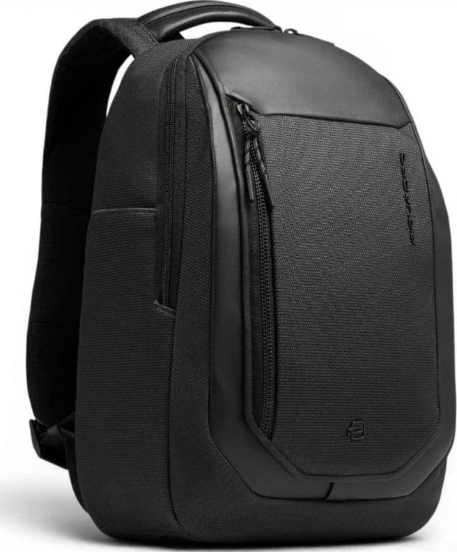 PIQUADRO Piquadro Zaino Bagmotic Unisex Nero in Pelle e Tessuto con Porta PC 13'' e iPad - 3