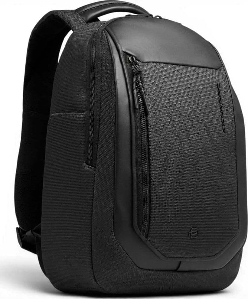 PIQUADRO Piquadro Zaino Bagmotic Unisex Nero in Pelle e Tessuto con Porta PC 13'' e iPad - 4