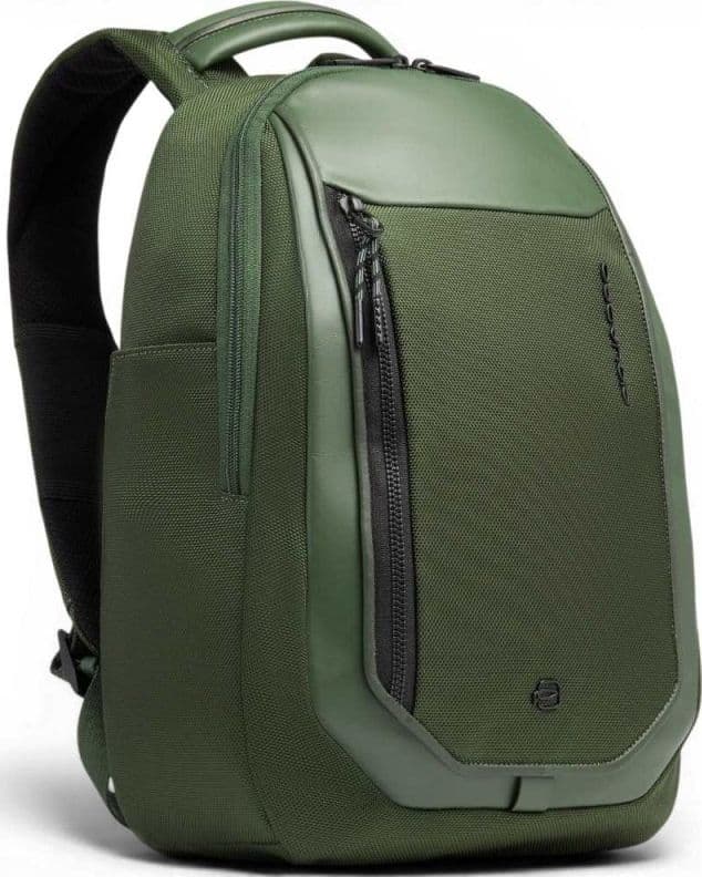PIQUADRO Piquadro Zaino Bagmotic Unisex Verde in Pelle e Tessuto con Porta PC 13'' e iPad - 3