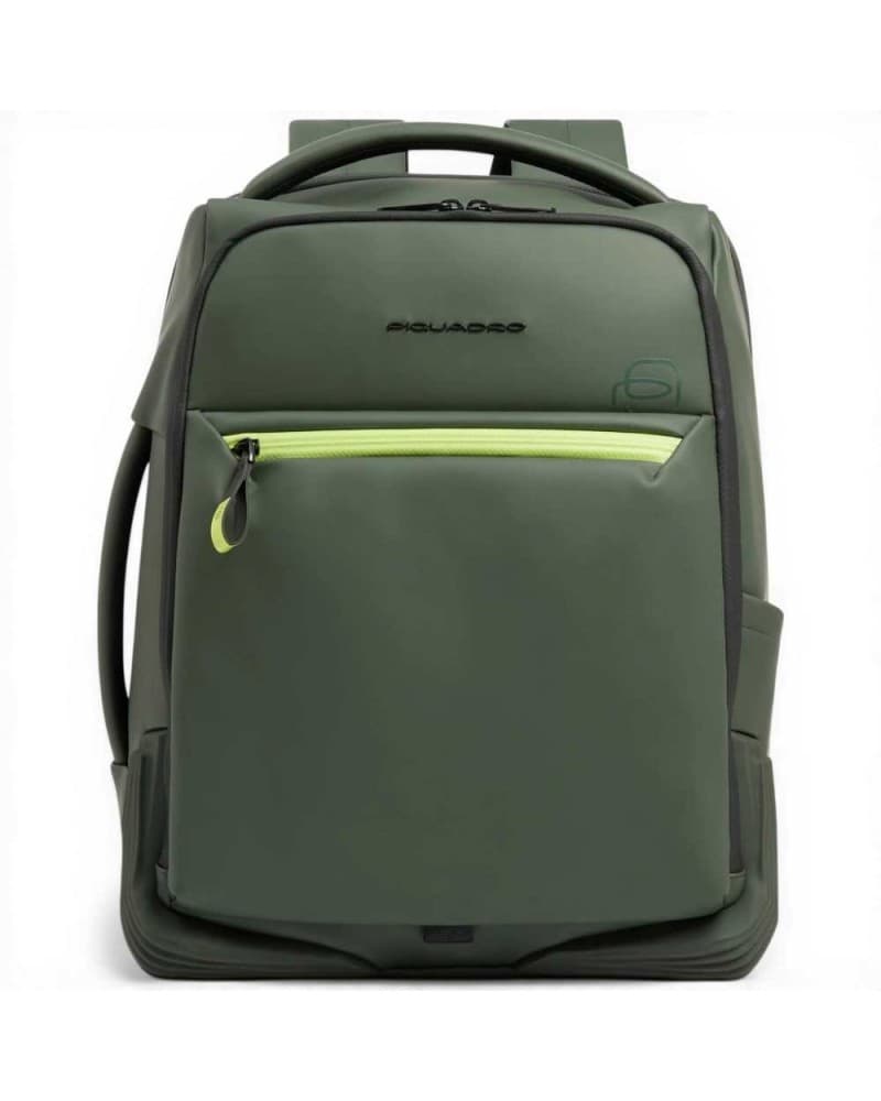 PIQUADRO Piquadro Zaino Viaggio C2OW Unisex Verde Water-Resistant con Porta PC 15.6'' e iPad - 9