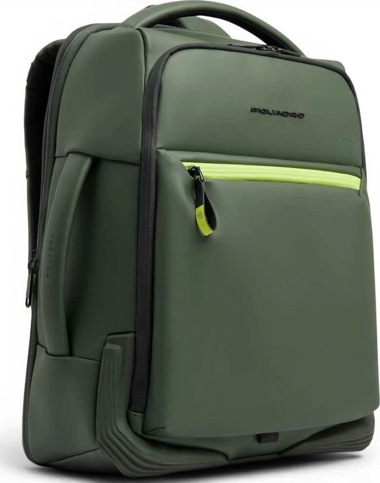 PIQUADRO Piquadro Zaino Viaggio C2OW Unisex Verde Water-Resistant con Porta PC 15.6'' e iPad - 4