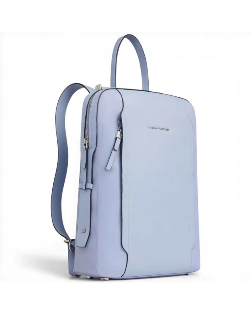 PIQUADRO Piquadro Zaino W92T Donna Viola in Pelle con Porta PC 14'' e iPad - 3