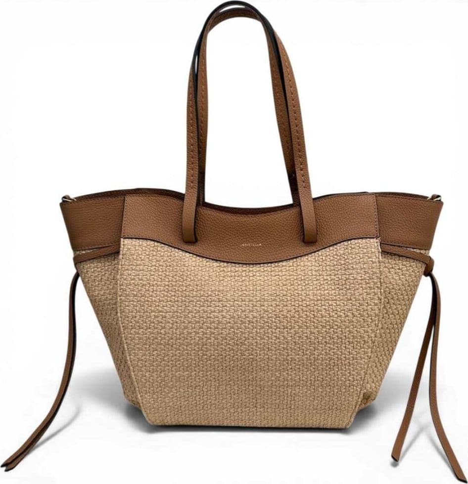 LORISTELLA LorisStella Borsa a mano Donna Naturale Cuoio in Paglia e Pelle - 2