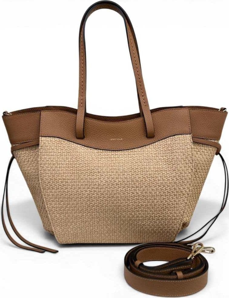 LORISTELLA LorisStella Borsa a mano Donna Naturale Cuoio in Paglia e Pelle - 8