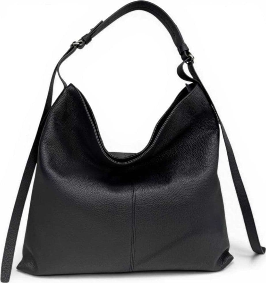 LORISTELLA LorisStella Borsa a mano Giorgia Donna Nero in Pelle Camoscio - 2