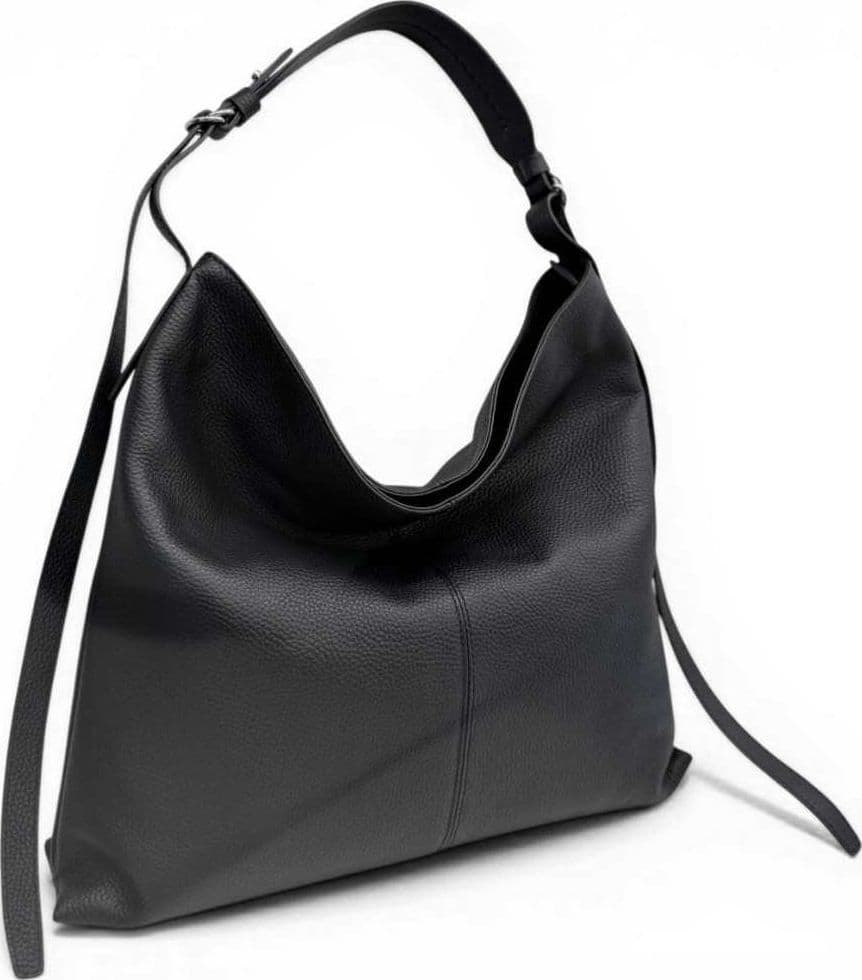LORISTELLA LorisStella Borsa a mano Giorgia Donna Nero in Pelle Camoscio - 4