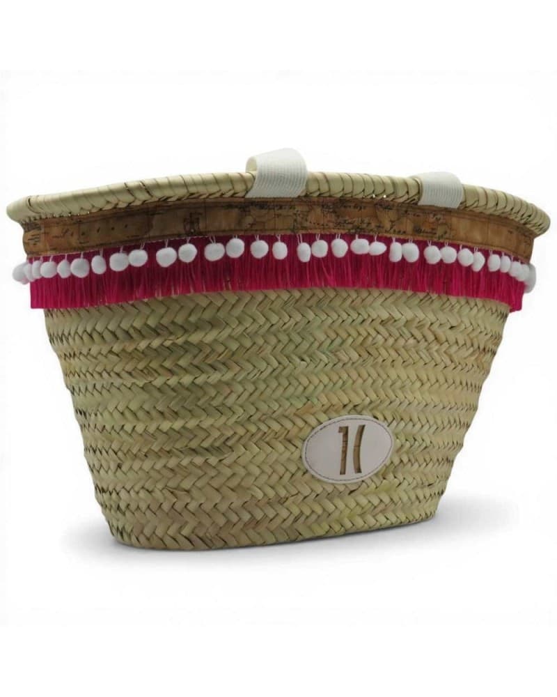 ALVIERO MARTINI 1 CLASSE Alviero Martini 1 Classe Borsa Secchiello Bloom in Summer Donna Fuxia in Paglia e Pelle - 3