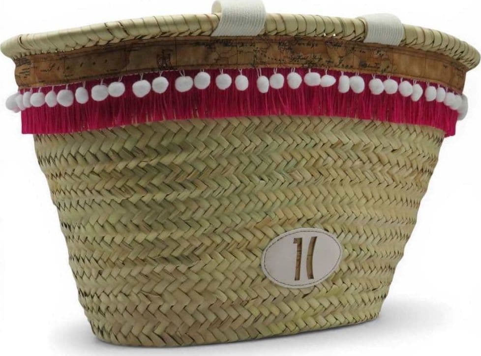 ALVIERO MARTINI 1 CLASSE Alviero Martini 1 Classe Borsa Secchiello Bloom in Summer Donna Fuxia in Paglia e Pelle - 4