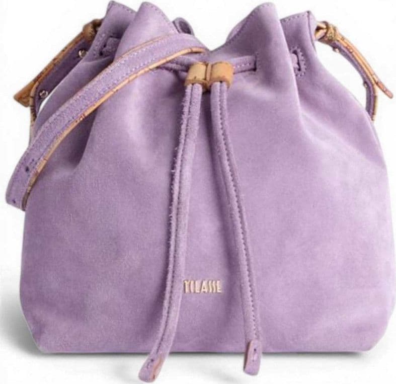 ALVIERO MARTINI 1 CLASSE Alviero Martini 1 Classe Borsa Secchiello Tribal Leather Donna Lilla in Pelle con Tracolla – PURPLE
