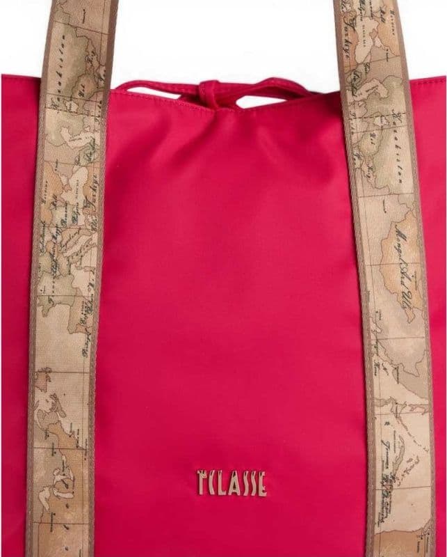 ALVIERO MARTINI 1 CLASSE Alviero Martini 1 Classe Borsa Shopping Reversibile Double Side Donna Fuxia e Geo Classic - 7