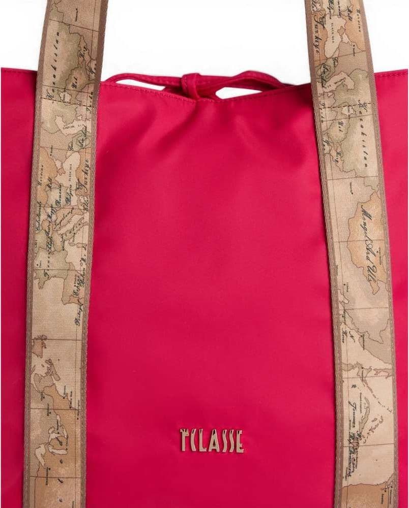 ALVIERO MARTINI 1 CLASSE Alviero Martini 1 Classe Borsa Shopping Reversibile Double Side Donna Fuxia e Geo Classic - 8