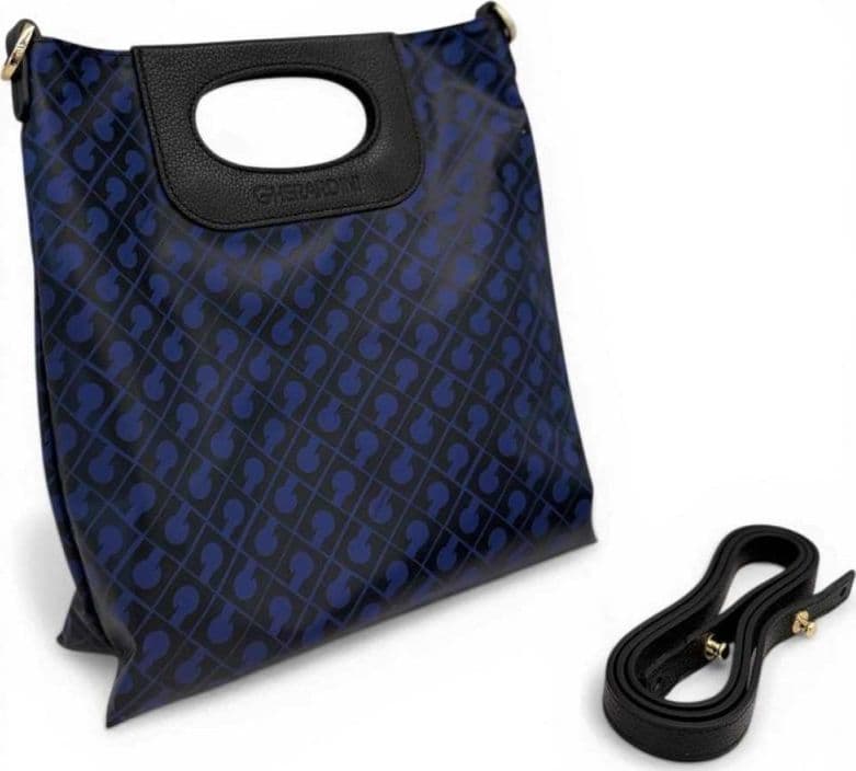 GHERARDINI Gherardini Borsa Tracolla Softy Donna Odissey Doppia Piattina Mini in Tessuto Softy - 3