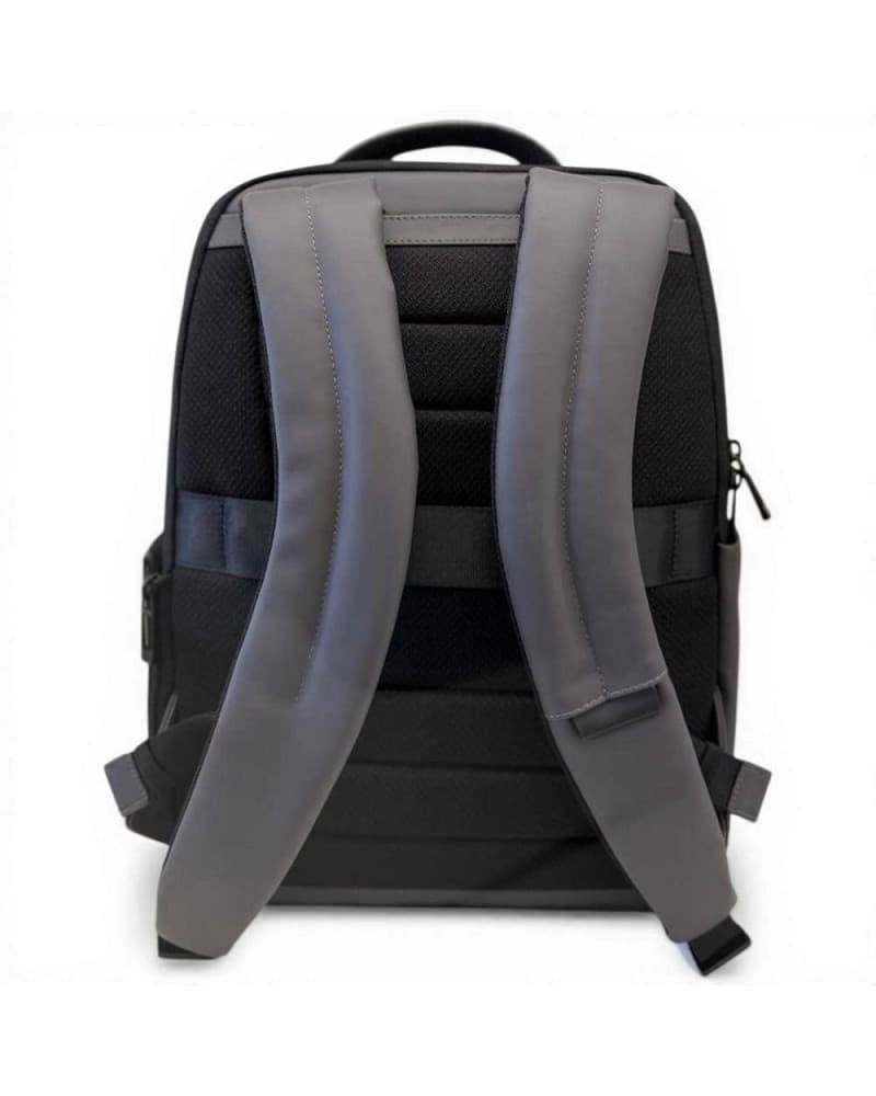 PIQUADRO Piquadro Zaino W129W Uomo Grigio e Nero Resistente all'acqua con Porta PC 14'' e iPad - 5