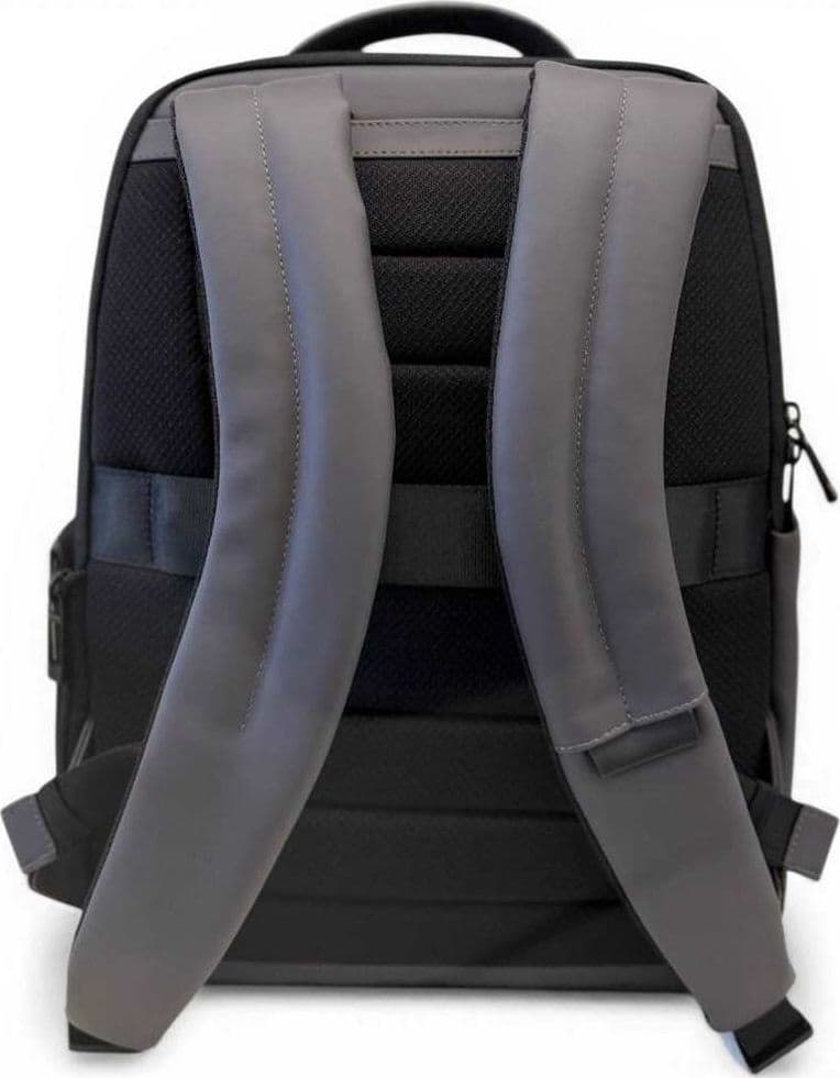 PIQUADRO Piquadro Zaino W129W Uomo Grigio e Nero Resistente all'acqua con Porta PC 14'' e iPad - 6
