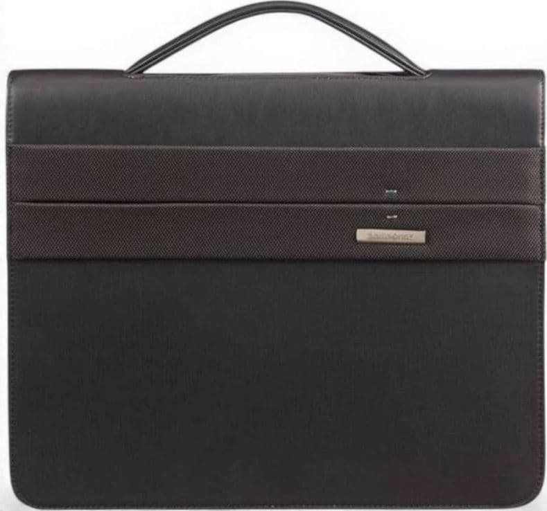 SAMSONITE Samsonite Cartella Porta Documenti A4 Spectrolite 2.0 Unisex Nero con Zip e Organizzazione Interna