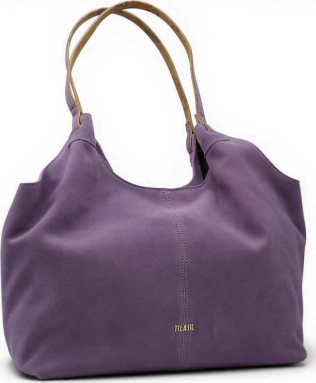 ALVIERO MARTINI 1 CLASSE Alviero Martini Prima Classe Hobo Shoulder Bag Donna Lilla in Pelle Scamosciata e Geo Classic - 3