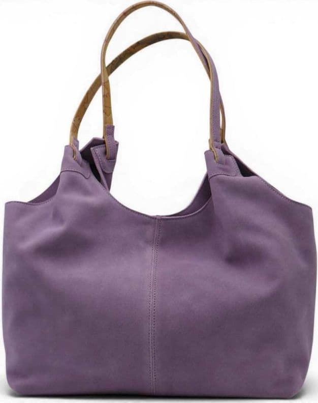 ALVIERO MARTINI 1 CLASSE Alviero Martini Prima Classe Hobo Shoulder Bag Donna Lilla in Pelle Scamosciata e Geo Classic - 5