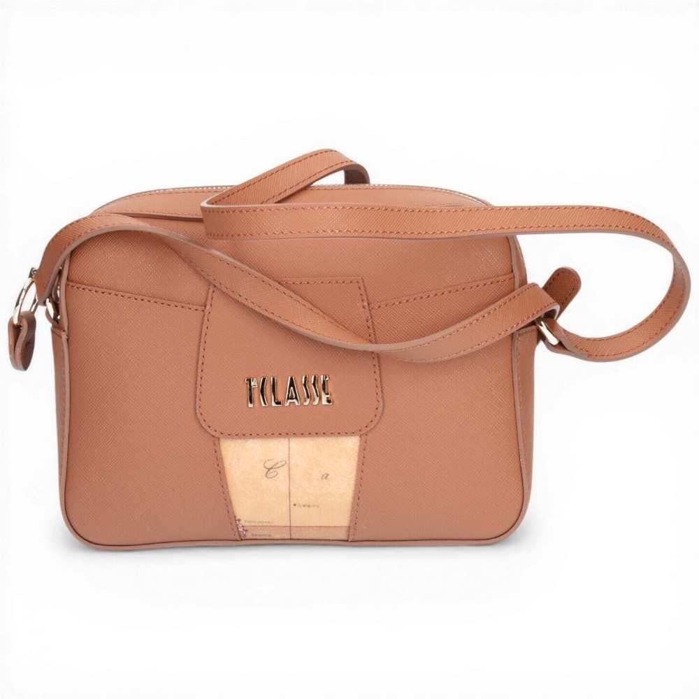 ALVIERO MARTINI 1 CLASSE Alviero Martini Prima Classe Small Reporter Bag Donna Tabacco in Tessuto Geo Classic - 2