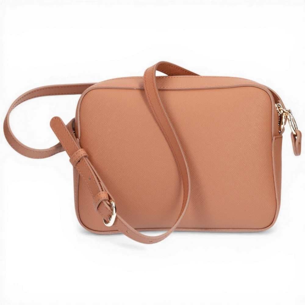 ALVIERO MARTINI 1 CLASSE Alviero Martini Prima Classe Small Reporter Bag Donna Tabacco in Tessuto Geo Classic - 6