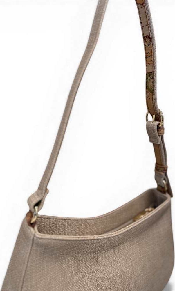 ALVIERO MARTINI 1 CLASSE Alviero Martini Prima Classe Shoulder Bag Donna Sabbia Sandy Belt in Tessuto Geo Classic - 6