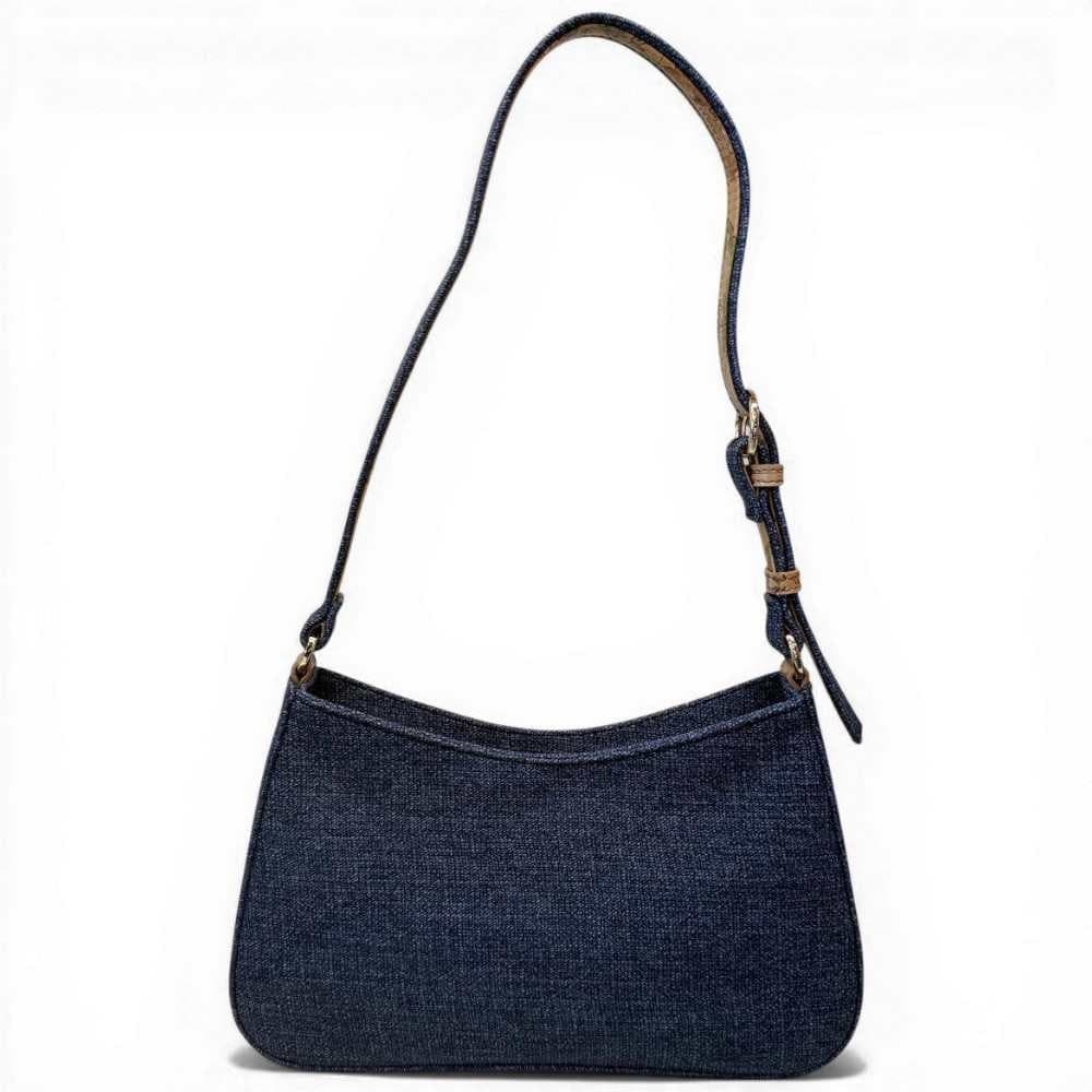 ALVIERO MARTINI 1 CLASSE Alviero Martini Prima Classe Shoulder Bag Donna Blu Jeans Sandy Belt in Tessuto Geo Classic - 6