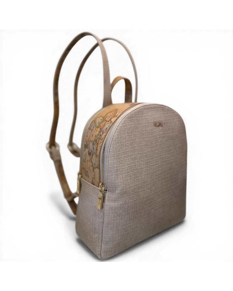 ALVIERO MARTINI 1 CLASSE Alviero Martini Prima Classe Zaino Donna Sabbia Sandy Belt in Tessuto Geo Classic - 3