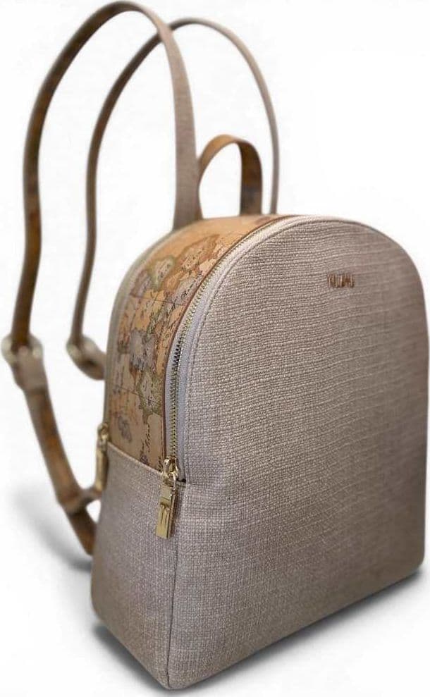 ALVIERO MARTINI 1 CLASSE Alviero Martini Prima Classe Zaino Donna Sabbia Sandy Belt in Tessuto Geo Classic - 4