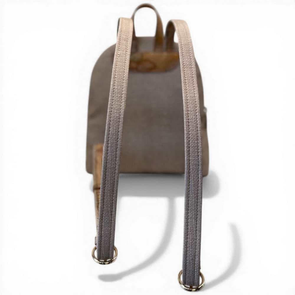 ALVIERO MARTINI 1 CLASSE Alviero Martini Prima Classe Zaino Donna Sabbia Sandy Belt in Tessuto Geo Classic - 8