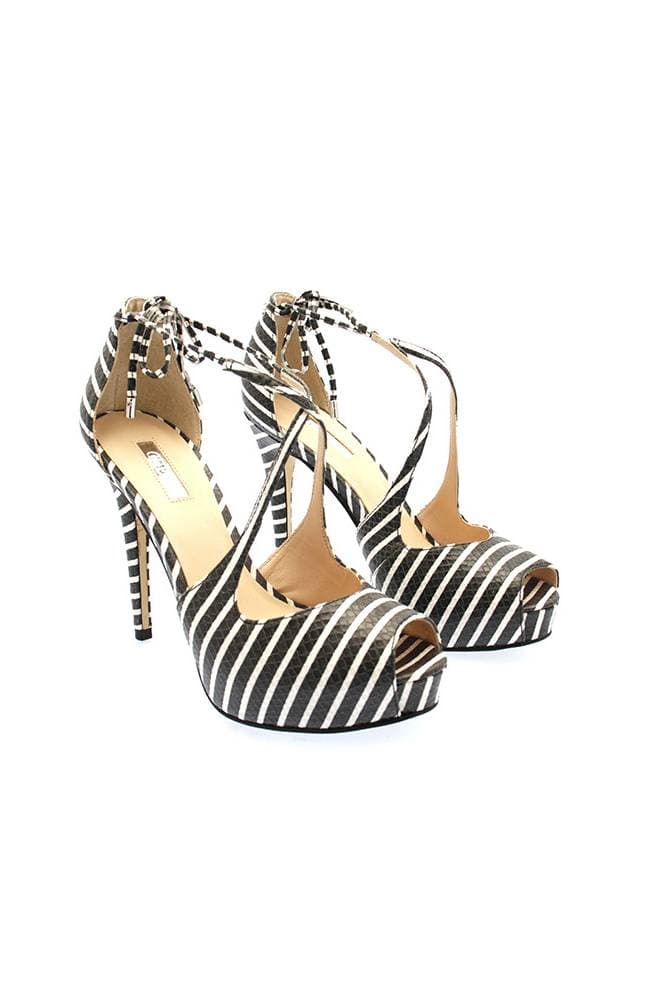 GUESS Sandali Guess Donna Taglia 38 - FLHE22PEL07-WHITE-38 - 9