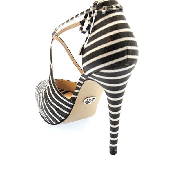 GUESS Sandali Guess Donna Taglia 38 - FLHE22PEL07-WHITE-38 - 4