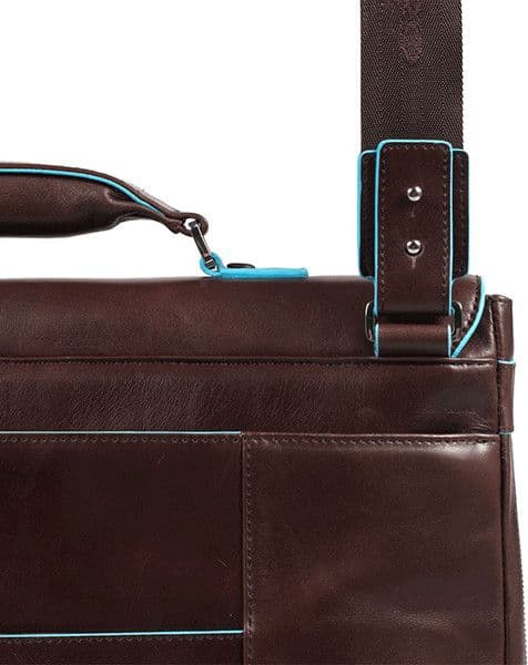 PIQUADRO Borsa  Blue Square Cartella Pelle Blu CA3111B2-BLU2 - 6
