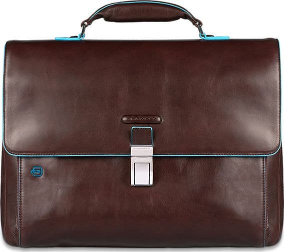 PIQUADRO Borsa  Blue Square Cartella Pelle Marrone CA3111B2-MO - 2