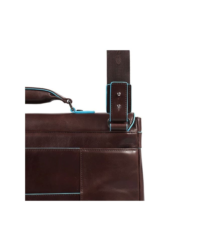 PIQUADRO Borsa  Blue Square Cartella Pelle Marrone CA3111B2-MO - 5