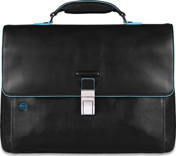 PIQUADRO Borsa  Blue Square Cartella Pelle Nero - CA3111B2-N - 2