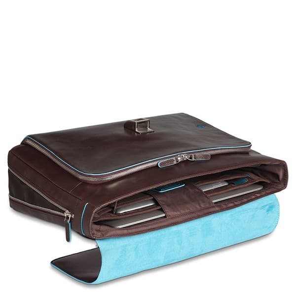 PIQUADRO Borsa  Blue Square Cartella Pelle Nero - CA3111B2-N - 4