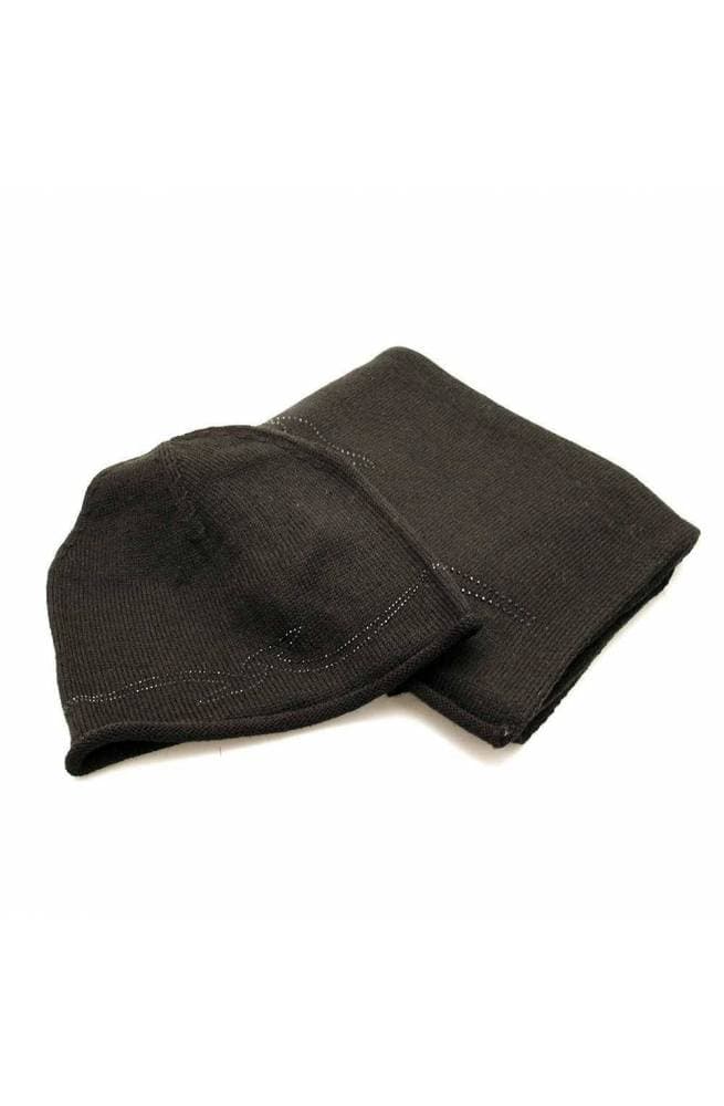 TRUSSARDI JEANS Accessori  Sciarpa+cappello Nero Strass Misto lana - 59Y000049Y099997K299 - 7