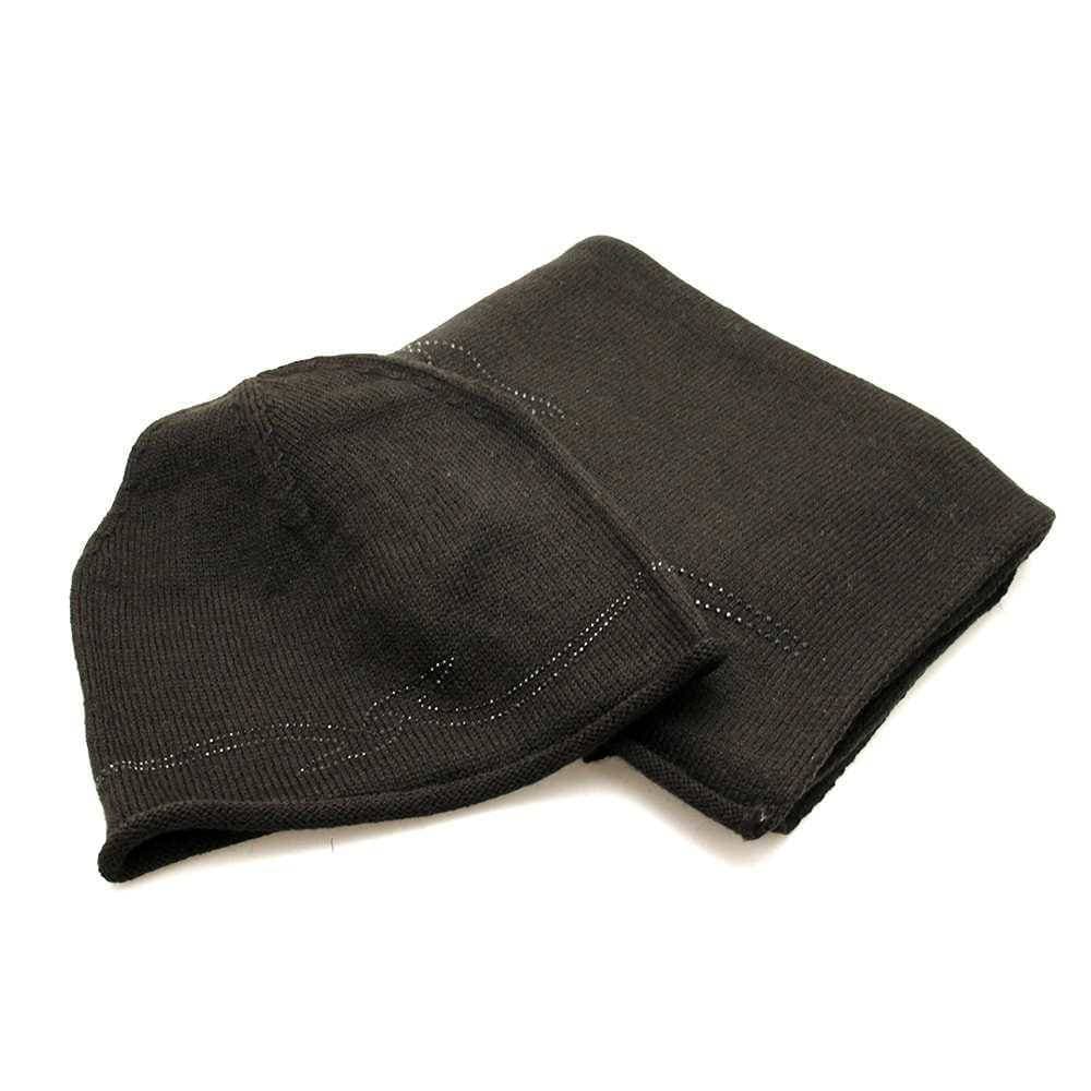 TRUSSARDI JEANS Accessori  Sciarpa+cappello Nero Strass Misto lana - 59Y000049Y099997K299 - 2