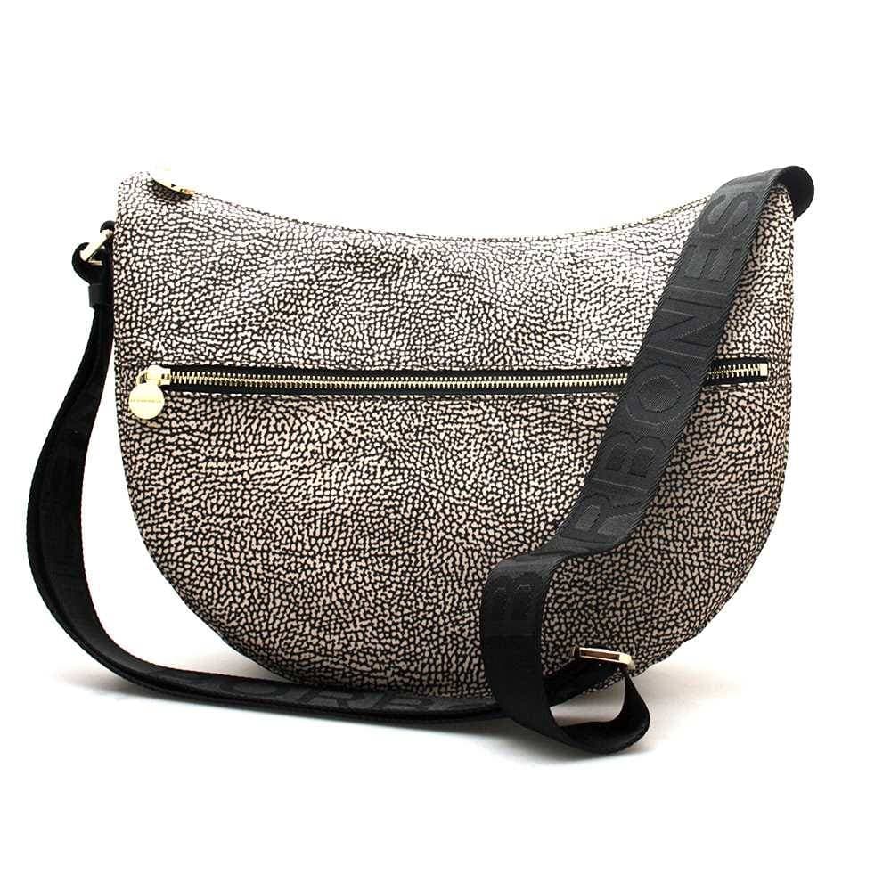 Borbonese Borsa BORBONESE Donna Naturale-Nero - 934108-I15-X11 - 2