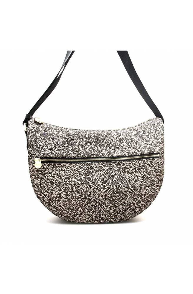 Borbonese Borsa BORBONESE Donna Naturale-Nero - 934108-I15-X11 - 7