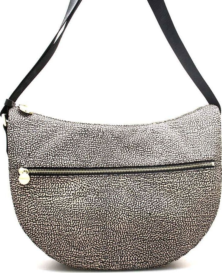 Borbonese Borsa BORBONESE Donna Naturale-Nero - 934108-I15-X11 - 8