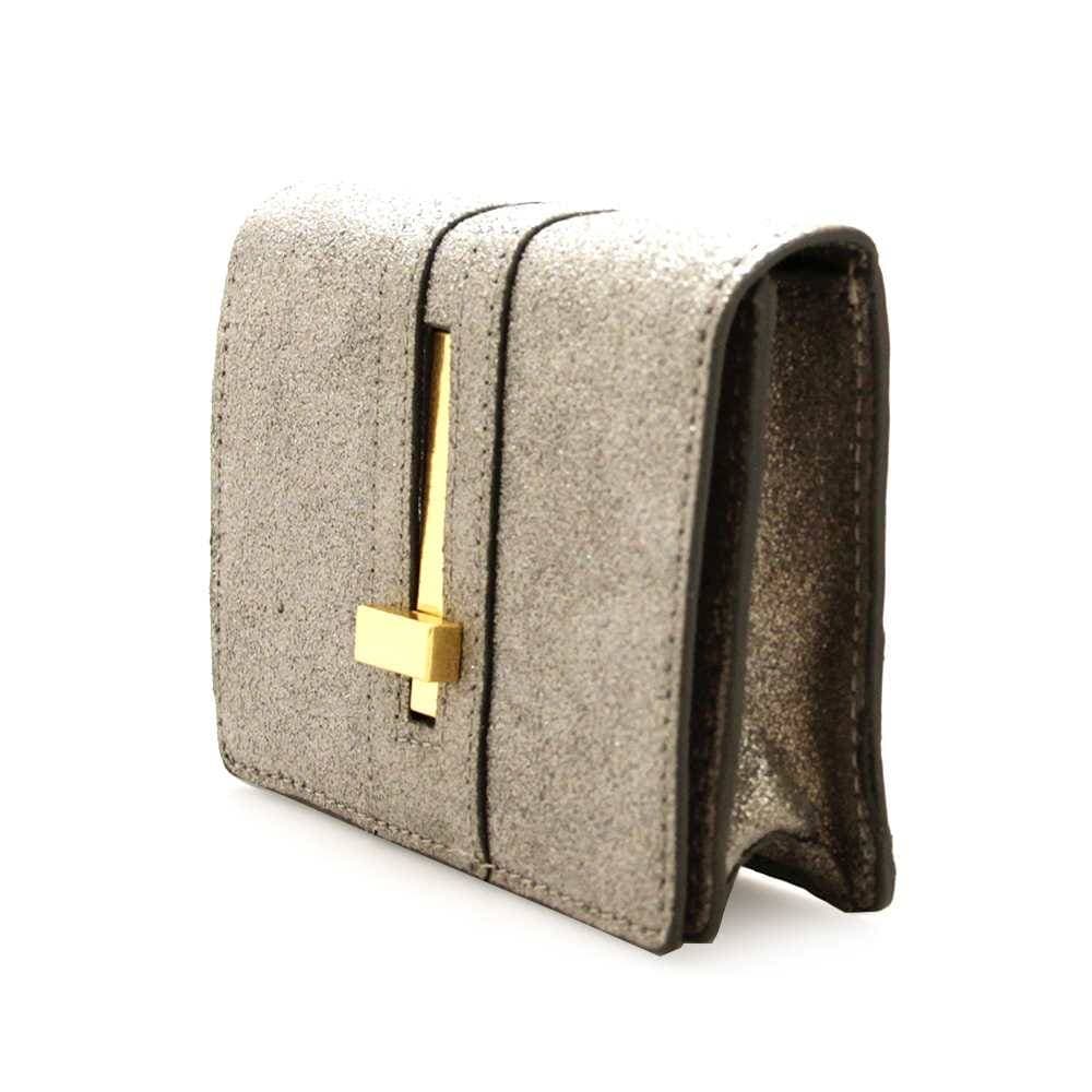 GIANNI CHIARINI Borsa  Donna Pelle Argento - 8330CHNT6652 - 4