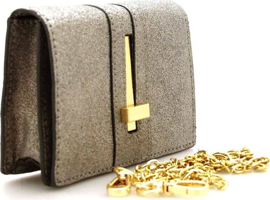 GIANNI CHIARINI Borsa  Donna Pelle Argento - 8330CHNT6652 - 8