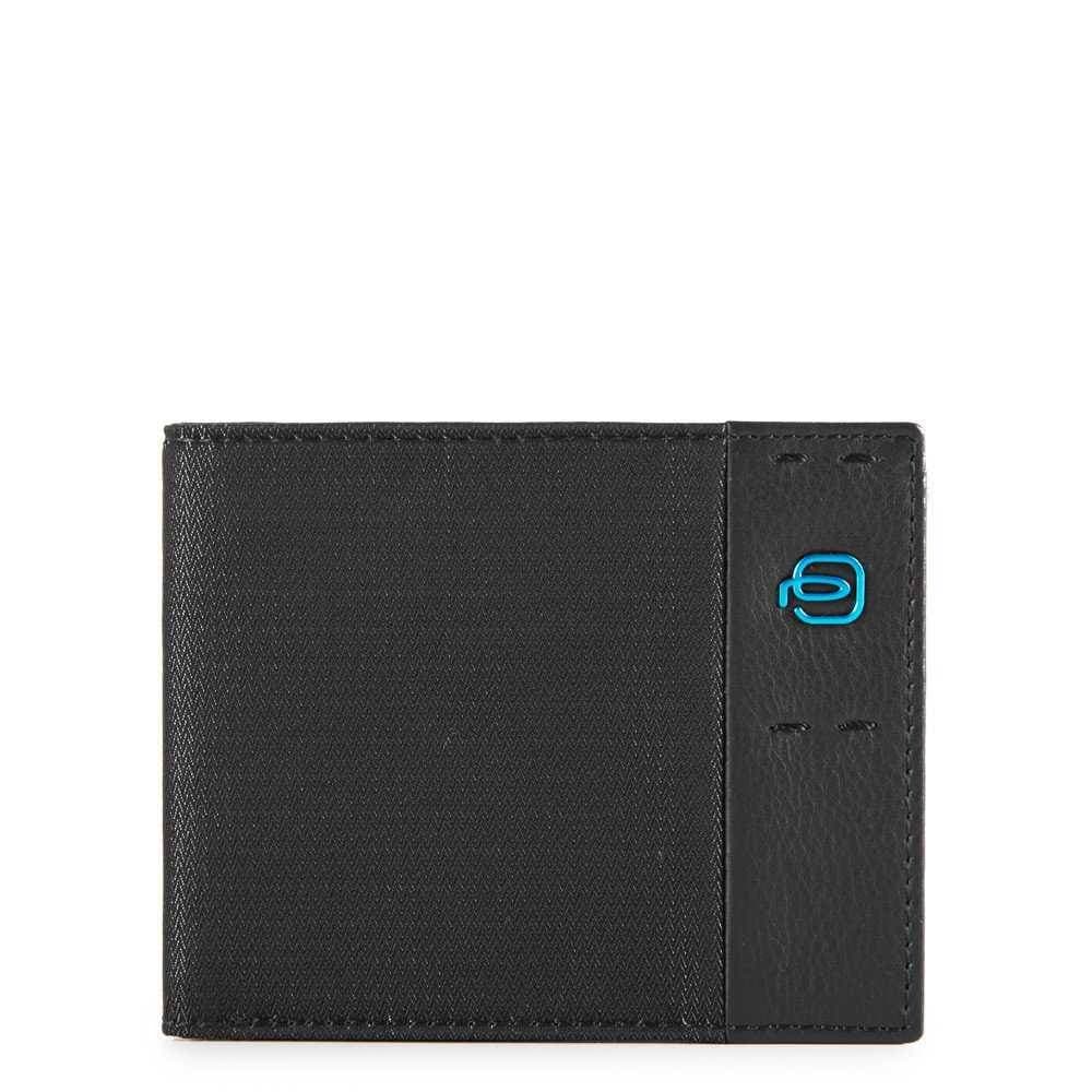 PIQUADRO Portafoglio  P16 Nero chevron - PU3891P16-CHEVN - 4