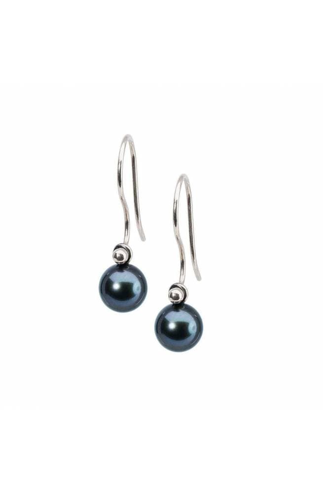 TROLLBEADS Orecchini Gocce di Perla Pavone Rotonde  Donna - TAGEA-00096 - 5